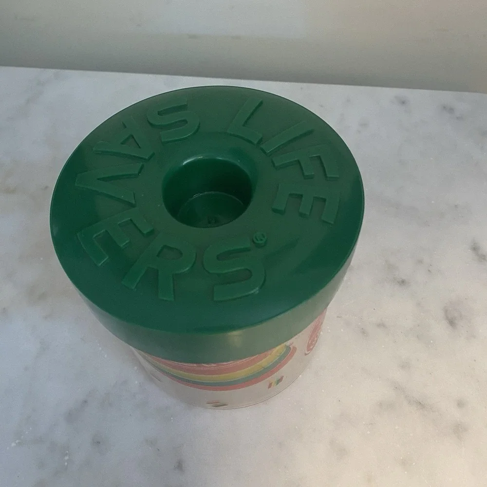 Vintage LIFE SAVERS CANDY Jar 4.75